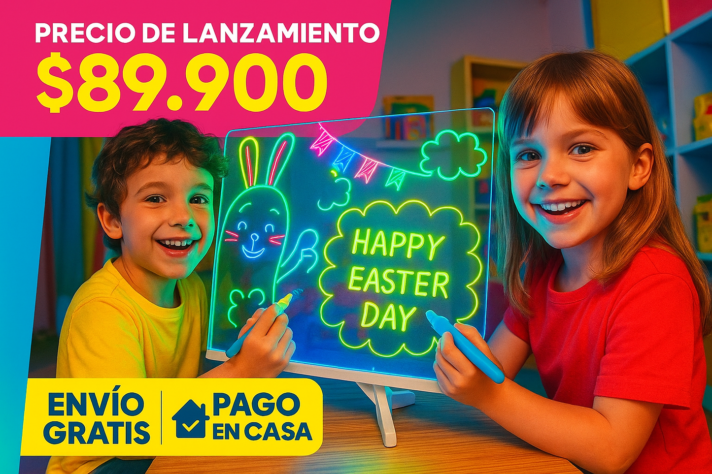 LumiBoard tablero led acrlico