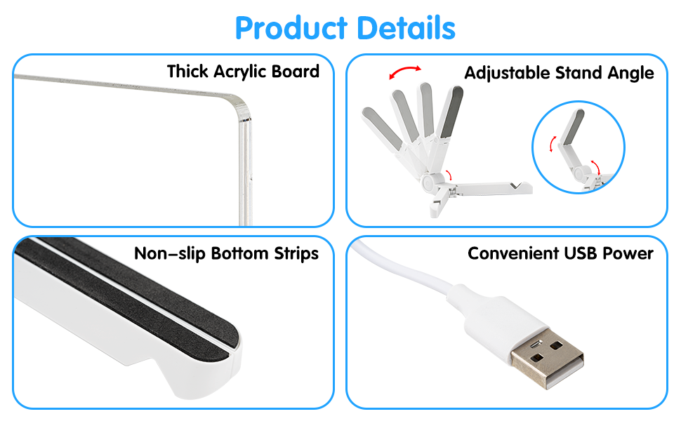 LumiBoard tablero led acrlico
